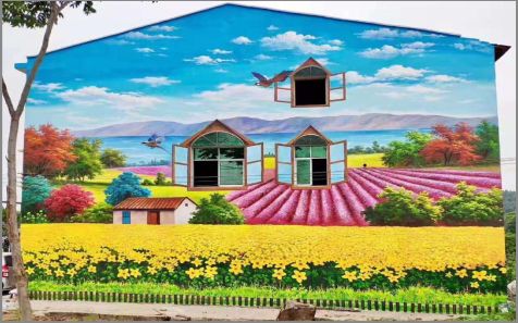 竹溪乡村墙体彩绘