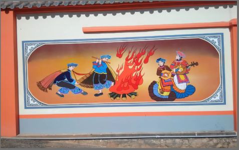 竹溪地方特色文化墙